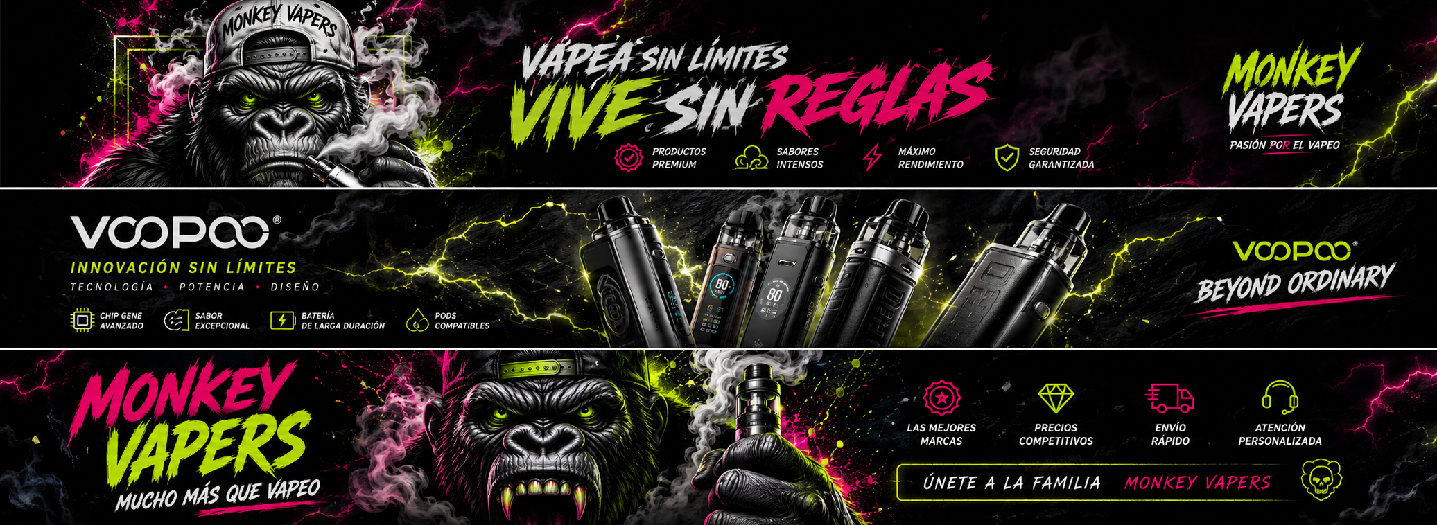 The Monkey Vapers